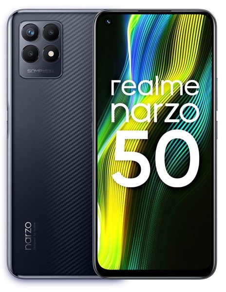 Смартфон Realme Narzo 50 4/128GB Dual Sim Black EU_ Realme Narzo 50 4/128GB Black EU_ фото