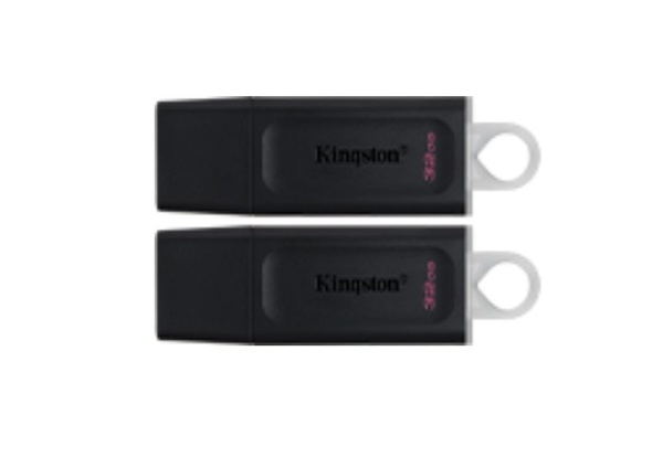 Флеш-накопичувач USB3.2 32GB Kingston DataTraveler Exodia Black/White 2 Pieces (DTX/32GB-2P) DTX/32GB-2P фото