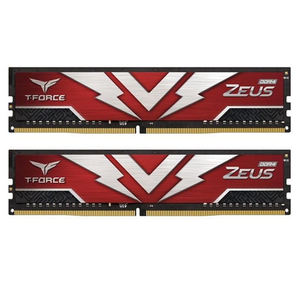 Модуль пам`яті DDR4 2х8G/3000 Team T-Force Zeus Red (TTZD416G3000HC16CDC01) TTZD416G3000HC16CDC01 фото