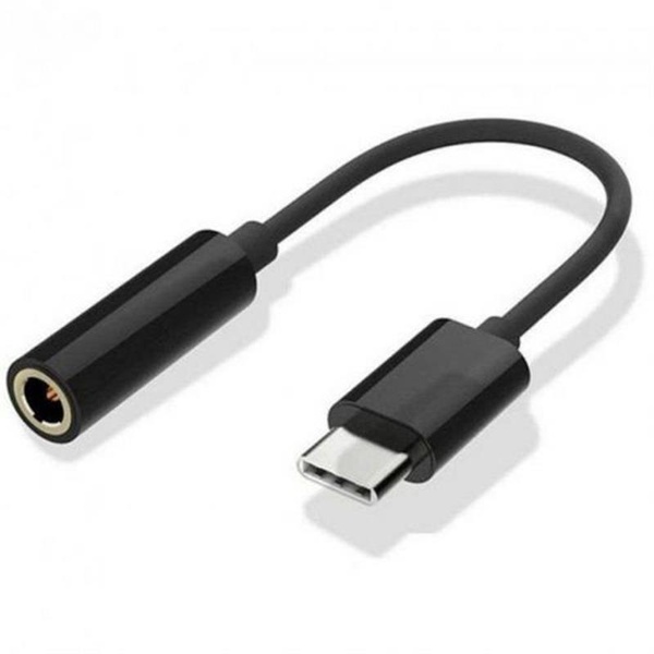 Перехідник Atcom USB Type-C - AUX 3.5 мм (M/F), 0.1 м, Black (15035) 15035 фото