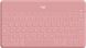 Клавiатура Logitech Keys-To-Go Blush Pink (920-010059) 920-010059 фото 1