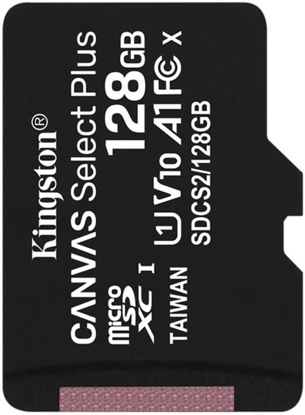 Карта пам`яті MicroSDXC 128GB UHS-I Class 10 Kingston Canvas Select Plus R100MB/s (SDCS2/128GBSP) SDCS2/128GBSP фото