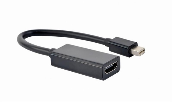 Адаптер Cablexpert mini DisplayPort - HDMI (M/F), Black (A-mDPM-HDMIF4K-01) A-mDPM-HDMIF4K-01 фото