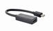Адаптер Cablexpert mini DisplayPort - HDMI (M/F), 0.15 м, Black (A-mDPM-HDMIF-02) A-mDPM-HDMIF-02 фото 1