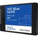 Накопичувач SSD 250GB WD Blue 2.5" SATAIII 3D TLC (WDS250G3B0A) WDS250G3B0A фото 3