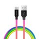 Кабель ColorWay USB-microUSB, 2.4А, 1м, Multicolor (CW-CBUM017-MC) CW-CBUM017-MC фото 1