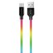 Кабель ColorWay USB-microUSB, 2.4А, 1м, Multicolor (CW-CBUM017-MC) CW-CBUM017-MC фото 2