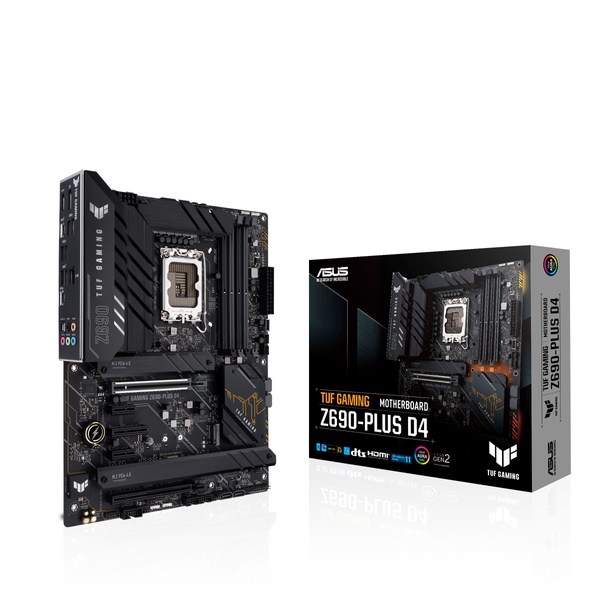 Материнська плата Asus TUF Gaming Z690-Plus D4 Socket 1700 TUF Gaming Z690-Plus D4 фото