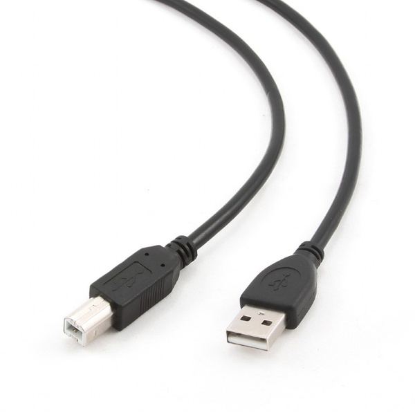 Кабель Cablexpert (CCBP-USB2-AMBM-15), USB - USB, 4.5м, преміум, Black CCBP-USB2-AMBM-15 фото