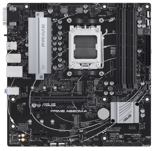 Материнська плата Asus Prime A620M-E-CSM Socket AM5 PRIME A620M-E-CSM фото