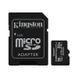 Карта пам`яті MicroSDHC 32GB UHS-I Class 10 Kingston Canvas Select Plus R100MB/s + SD-адаптер (SDCS2/32GB) SDCS2/32GB фото 1