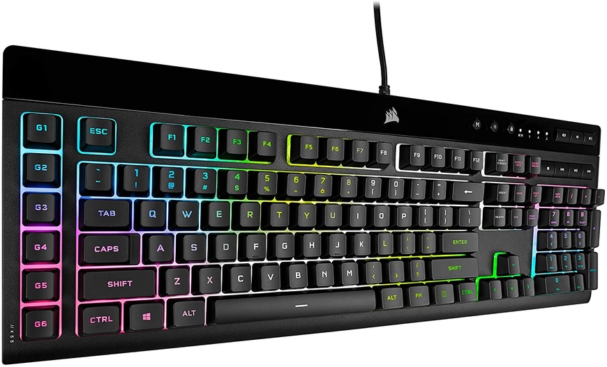 Клавіатура Corsair K55 Pro XT RGB Black (CH-9226715-RU) CH-9226715-RU фото