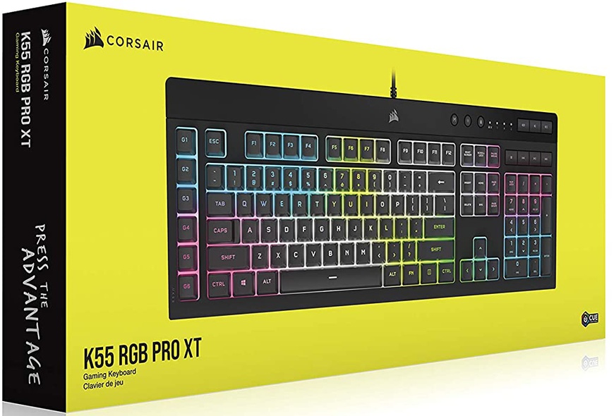 Клавіатура Corsair K55 Pro XT RGB Black (CH-9226715-RU) CH-9226715-RU фото