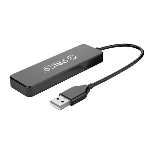 Концентратор USB2.0 Orico FL01-BK-BP 4хUSB2.0 Black (CA913237) CA913237 фото