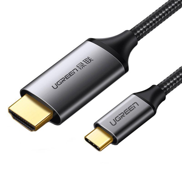 Кабель Ugreen MM142 HDMI - USB Type-C, 1.5 м, Black (50570) 50570 фото