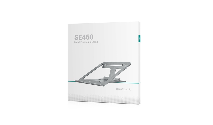 Охолоджуюча підставка для ноутбука DeepCool SE460 Silver 17" (R-SE460-GYN0N6-G-1) R-SE460-GYN0N6-G-1 фото