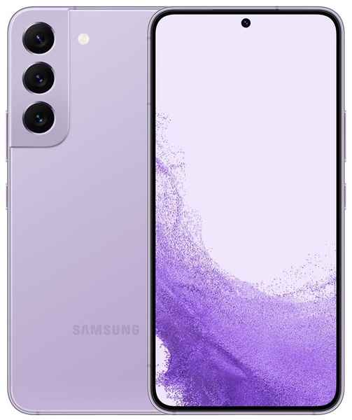 Смартфон Samsung Galaxy S22 8/128GB Dual Sim Light Violet (SM-S901BLVDSEK) SM-S901BLVDSEK фото