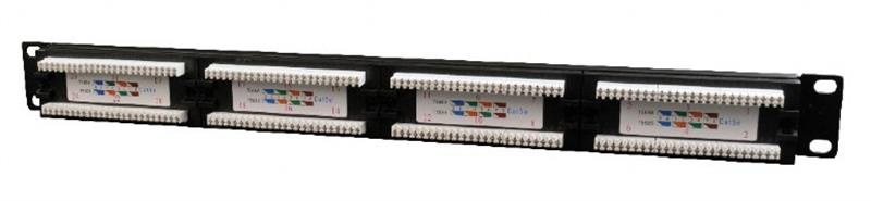 Патч-панель Cablexpert (NPP-C524CM-001) 19" 24 порта, UTP, cat.5e NPP-C524CM-001 фото