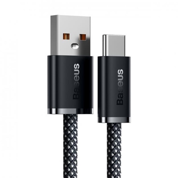 Кабель Baseus Dynamic USB-USB Type-C, 20V/5A, 100W, 1м Grey (CALD000616) CALD000616 фото
