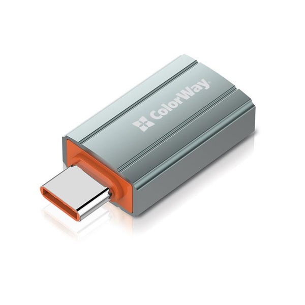 Адаптер Colorway (CW-AD-AC) USB-A - USB Type-C CW-AD-AC фото