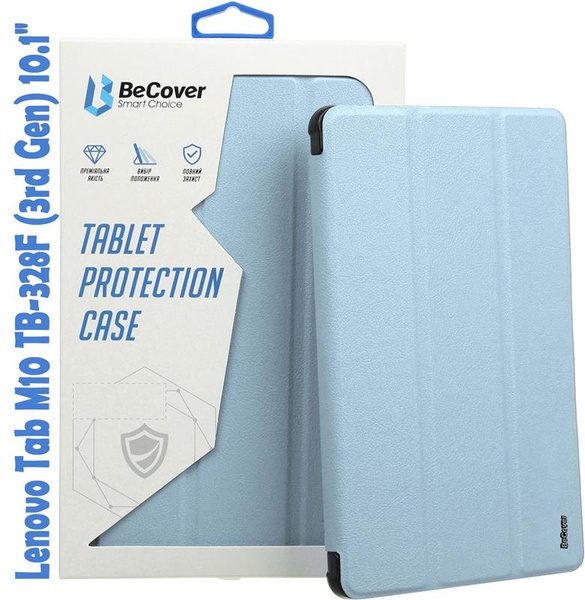 Чохол-книжка BeCover Smart для Lenovo Tab M10 TB-328F (3rd Gen) 10.1" Light Blue (708290) 708290 фото