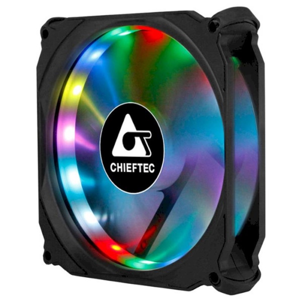 Набір вентиляторів Chieftec Tornado RGB 3in1 (CF-3012-RGB), 120x120x25, 6pin CF-3012-RGB фото