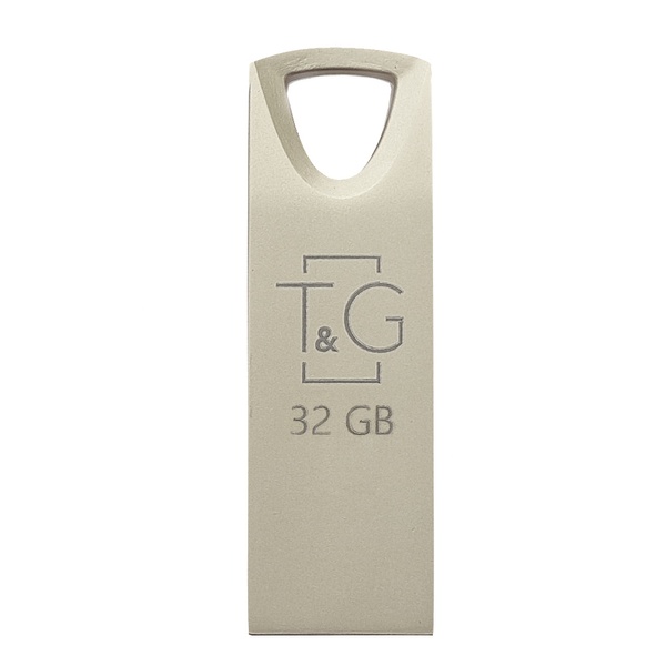 Флеш-накопичувач USB 32GB T&G 117 Metal Series Silver (TG117SL-32G) TG117SL-32G фото