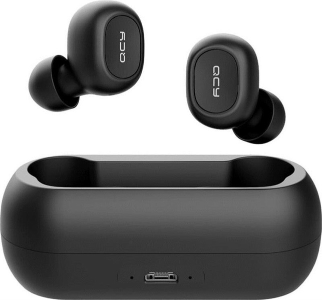 Bluetooth-гарнітура QCY T1C Black_ QCY T1C Black_ фото