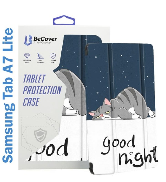 Чохол-книжка BeCover Smart для Samsung Galaxy Tab A7 Lite SM-T220/SM-T225 Good Night (708323) 708323 фото