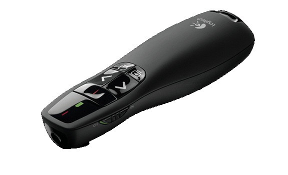 Пульт бездротовий Logitech R400 (910-001356) Black USB 910-001356 фото