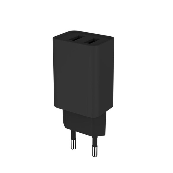 Мережевий зарядний пристрій ColorWay (2USB;2.1A) Black (CW-CHS015-BK) CW-CHS015-BK фото