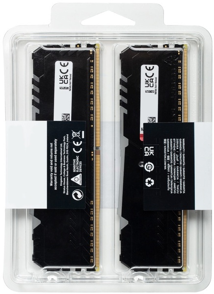 Модуль пам`яті DDR4 2x16GB/3200 Kingston Fury Beast RGB (KF432C16BB1AK2/32) KF432C16BB1AK2/32 фото