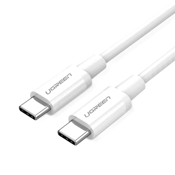 Кабель Ugreen US264 USB-C - USB-C, 1м, White (60519) 60519 фото