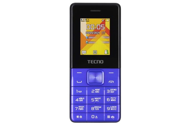 Мобiльний телефон Tecno T301 Dual Sim Blue (4895180778698) 4895180778698 фото