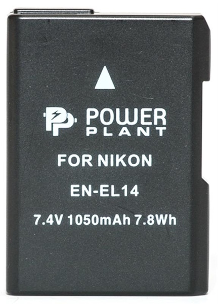 Акумулятор PowerPlant Nikon EN-EL14 Chip 1050mAh (DV00DV1290) DV00DV1290 фото
