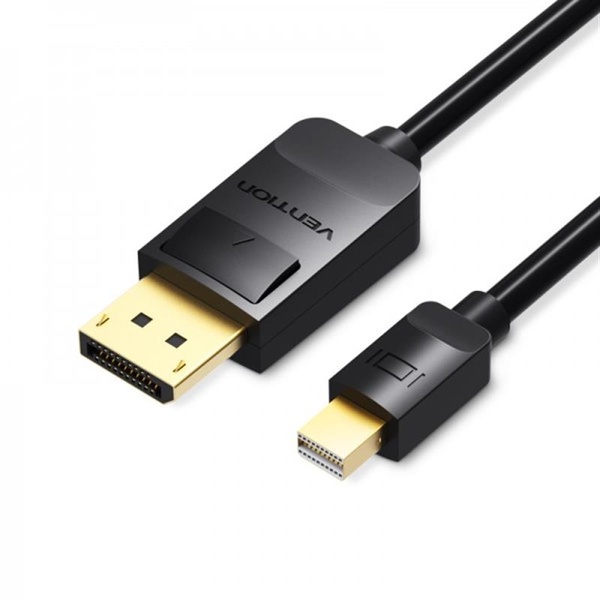 Кабель Vention MiniDisplayPort-DisplayPort, v1.2, 3 m, Black (HAABI) HAABI фото