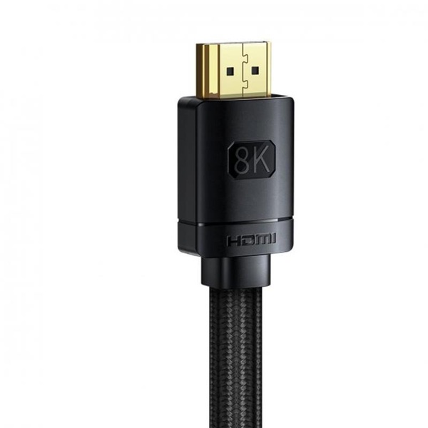 Кабель Baseus High Definition HDMI - HDMI V 2.1, (M/M), 1.5 м, Black (WKGQ040101) WKGQ040101 фото