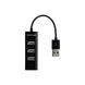 Концентратор Grand-X Travel 4хUSB2.0 Black (GH-403) GH-403 фото 2