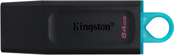 Флеш-накопичувач USB3.2 64GB Kingston DataTraveler Exodia Black/Teal (DTX/64GB) DTX/64GB фото