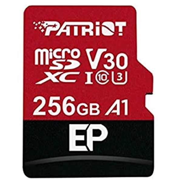 Карта пам`ятi MicroSDXC 256GB UHS-I/U3 Class 10 Patriot EP A1 R90/W80MB/s + SD-adapter (PEF256GEP31MCX) PEF256GEP31MCX фото