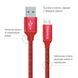 Кабель ColorWay USB-MicroUSB, 1м Red (CW-CBUM002-RD) CW-CBUM002-RD фото 2