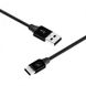 Кабель SkyDolphin S55T Neylon USB - Type-C 1м, Black (USB-000436) USB-000436 фото 2