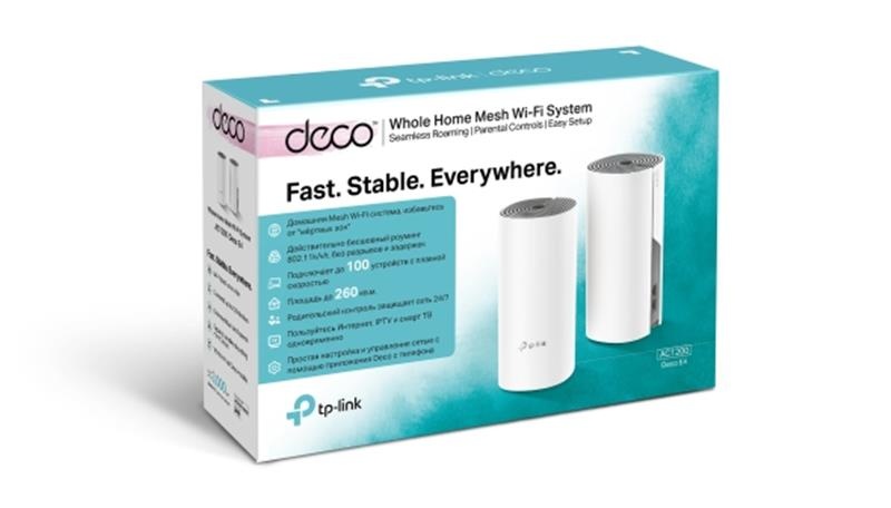 WiFi Mesh система TP-Link Deco E4 2-pack Deco E4(2-pack) фото