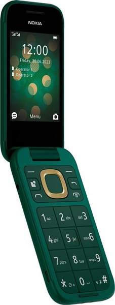 Мобільний телефон Nokia 2660 Flip Dual Sim Green Nokia 2660 Flip DS Green фото
