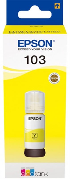 Чорнило EPSON (103) L31XX Yellow (C13T00S44A) 65 мл C13T00S44A фото