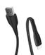 Кабель ColorWay USB-Lightning, 2.4А, 1м, PVC + Led, Black (CW-CBUL034-BK) CW-CBUL034-BK фото 2