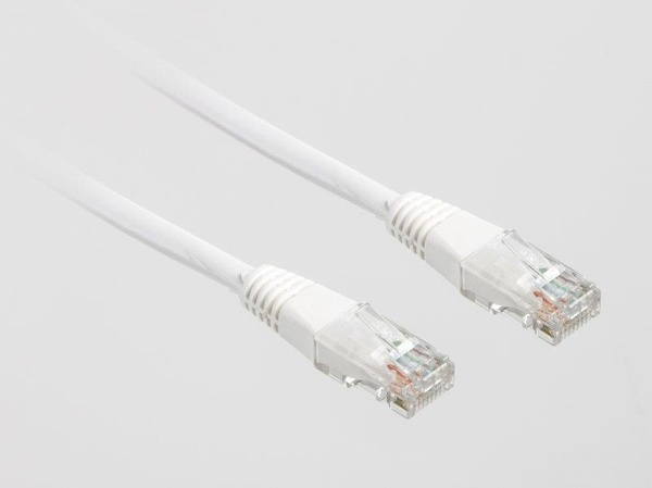 Патч-корд UTP Cablexpert (PP12-5M-W) літий, 50u "штекер із засувкою, 5 м, білий PP12-5M-W фото