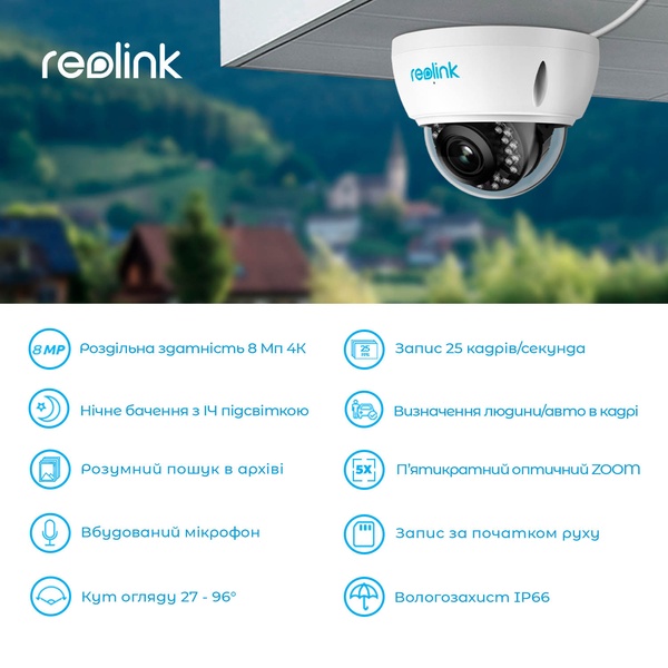 IP камера Reolink RLC-842A RLC-842A фото