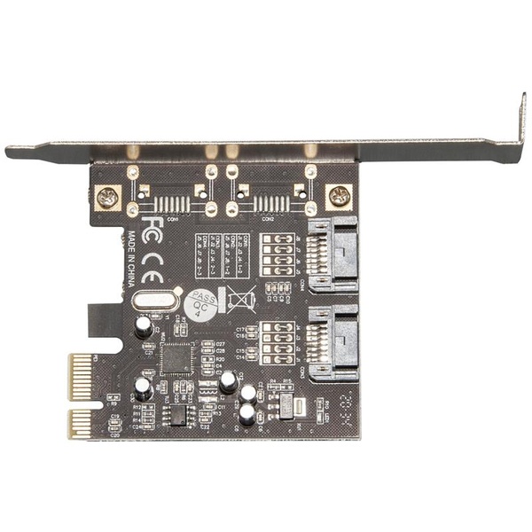 Контролер Frime ASM1061 (ECF-PCIEto2SATAIII.LP) PCI-E-2xSATA III ECF-PCIEto2SATAIII.LP фото