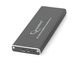 Зовнішня кишеня Gembird для підключення SSD M.2, USB 3.0, алюміній, Black (EE2280-U3C-01) EE2280-U3C-01 фото 1